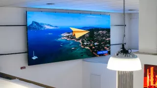 Ledwall a muro